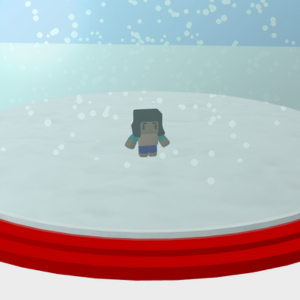 A snowglobe