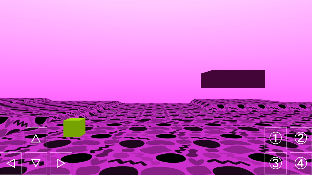 A cube platformer game.