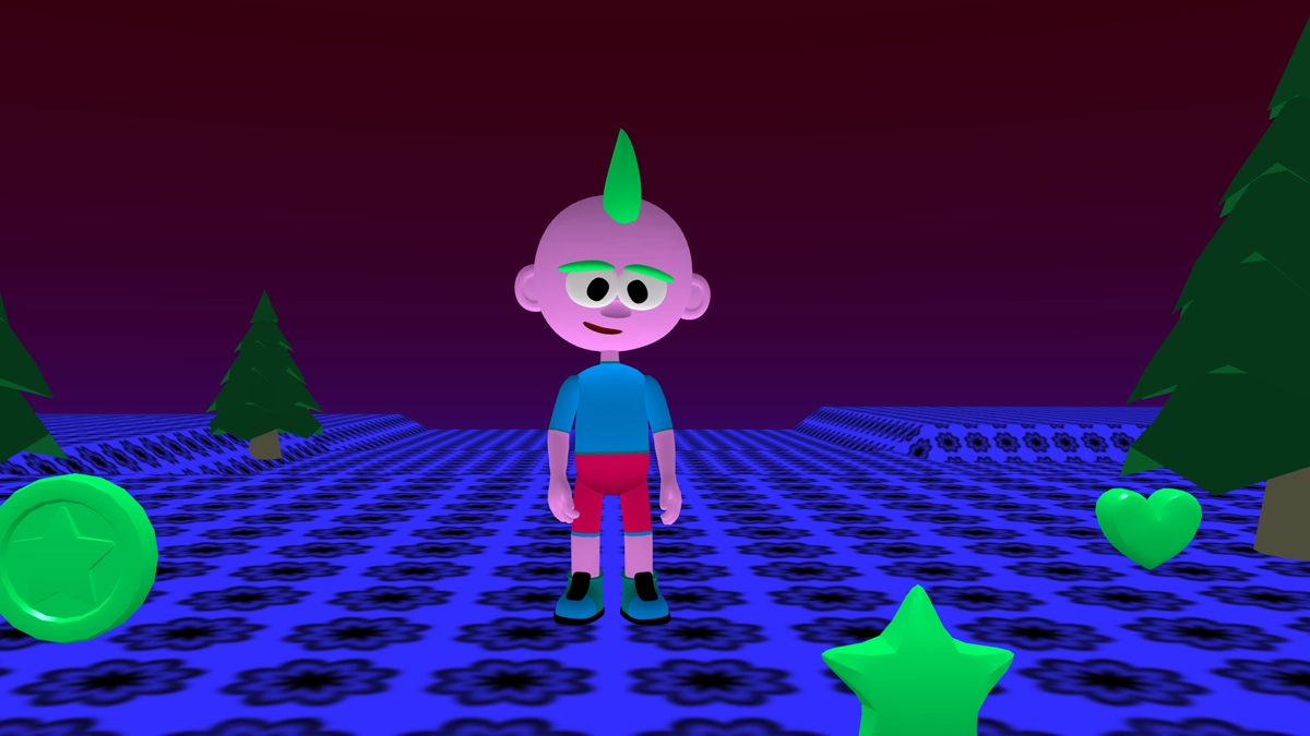 A 3D collectable game.
