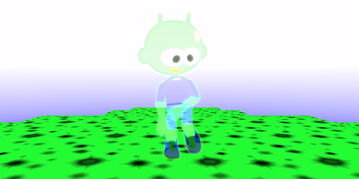 S5L1 Special effects alien in Flock XR.