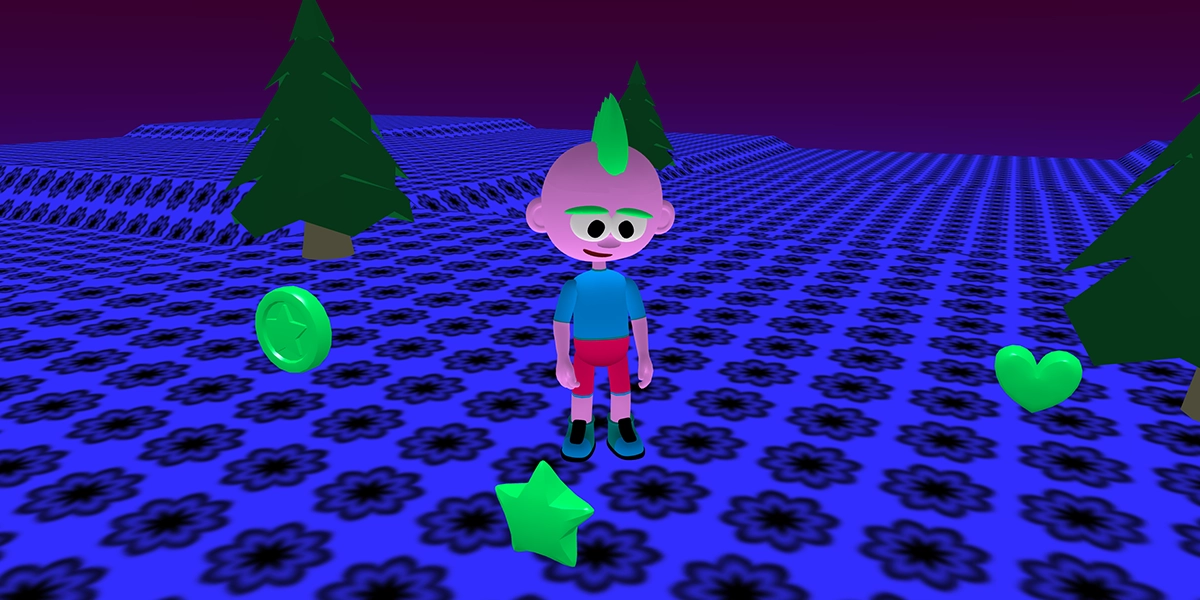 S8L5 A 3D collectable game.