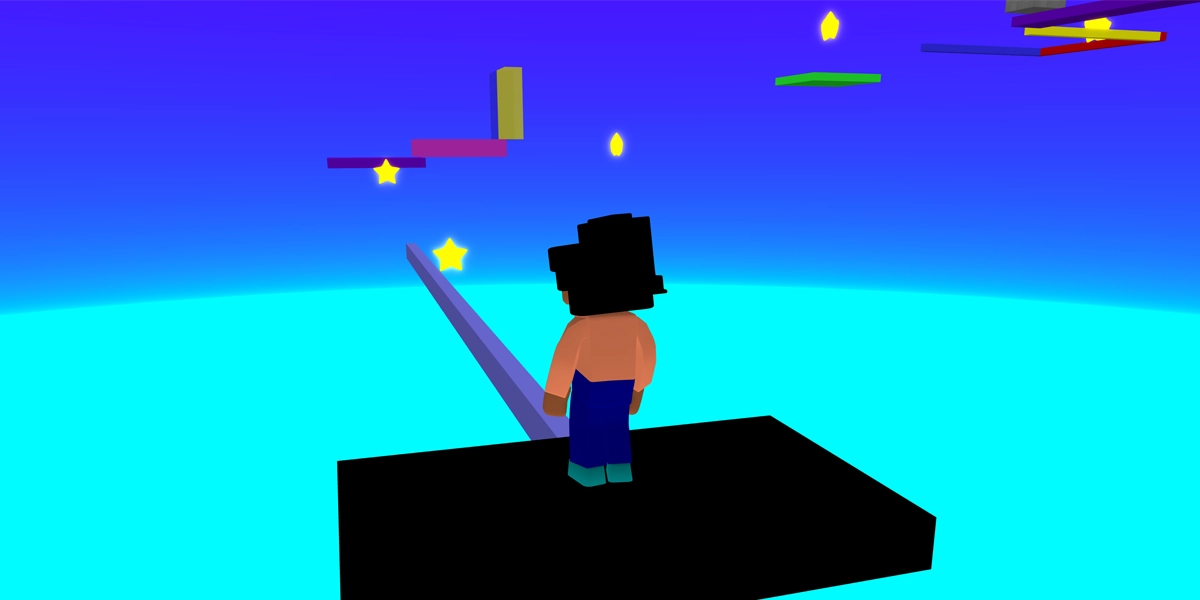 Stage 9 An obby game made in flock xr