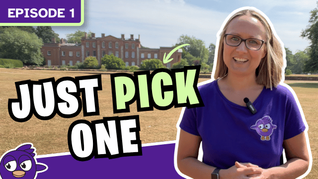 Pick a programming language and stick with it - for now Episode 1 just pick one.